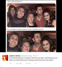 Veteran actor neetu kapoor, who is the mother of ranbir kapoor, took to instagram to confirm the same. Neetu Kapoor Posts Ranbir Deepika S Photo On Instagram Did Roy Actor Warn His Parents Photos Ibtimes India
