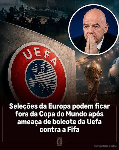 A UEFA entrou em conflito com a FIFA após demonstrar forte oposição a uma  proposta envolvendo mudanças na estrutura comercial das competições  internacionais de futebol. A entidade europeia afirmou que poderia  recomendar