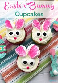 Adorable Easter Bunny Cupcakes Springfunonmdr Recipe Easter Bunny Cupcakes Bunny Cupcakes Easter Dessert