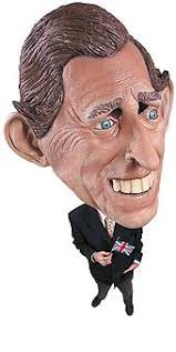 Prince Charles Soft Vinyl 3/4 Adult Mask by Rubie's
