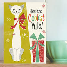 Find many great new & used options and get the best deals for vintage 1940s 1950s christmas card lot 60 used greeting cards a7356 at the best online prices at ebay! 1950s Honey It S Christmas Cards By Pennychoo Retro To Go