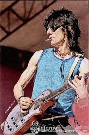 Ronnie Wood Rolling Stones Rolling Stones Tattoo Ronnie Wood Art
