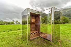 The Lookout A Mirror Cube Installation Architecture Mirror House Art And Architecture