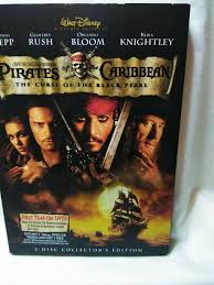 Pirates Of The Caribbean The Curse Of The Black Pearl Dvd Pirates Of The Caribbean The Curse Of The Black Pearl Dvd 2003 2 Disc Disney Pirates Of The Caribbean Black Pearl Pirate Movies