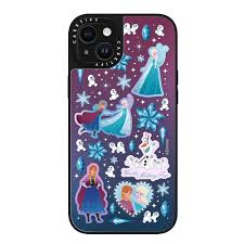 Amazon.com: CASETiFY Mirror iPhone 15 Plus Case [Frozen Co-Lab  4.9ft Drop  ProtectionCompatible with Magsafe] - Frozen Friends Stickermania - Silver  ...