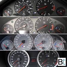 The M3 Instrument Cluster Evolution As Shown In The First 4 Generations Slowly Evolving And Modernizing With Each Generation The E30 I Coches Bmw Bmw Autos