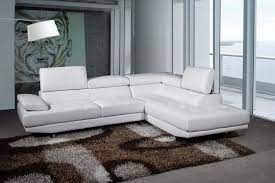 Maybe you would like to learn more about one of these? Victoria Canape D Angle Cuir Luxe Blanc Avec Accoudoir Et Tetieres Relax Leather Corner Sofa White Sofa Design White Leather Sofas