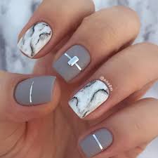 Just add black color first and then do the designs with white. Cool Nail Designs 2018 Attractive Nail Design