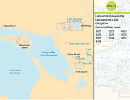 Rnc Nautical Chart Lakes Around Georgian Bay