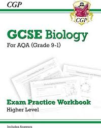 Free Download New Grade 9 1 Gcse Biology Aqa Exam Practice Workbook With Answers Higher Cgp G Biology Aqa Workbook Aqa