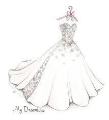 Start drawing step by step by looking at the pictures or using the video to draw along. Over 3000 Amazing Wedding Dress Sketches Created Wedding Dress Sketches Wedding Dress Drawings Dress Sketches