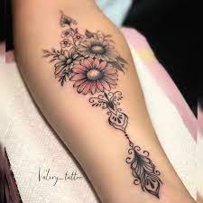 220 Flower Tattoos Meanings And Symbolism 2020 Different Type Of Designs Ideas Rare Tattoos Arrow Tattoos For Women Tattoos