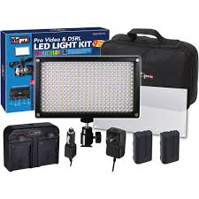 Vidpro Varicolor 312 Bulb Video And Photo Led Light Kit Led 312