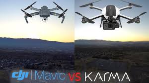 Dji mavic 2 pro drone quadcopter with fly more combo, waterproof hard case, hasselblad camera, 3 batteries, nd filters, 128gb sd. Gopro Karma Vs Dji Mavic Real Flight Camera Test Side By Side Youtube