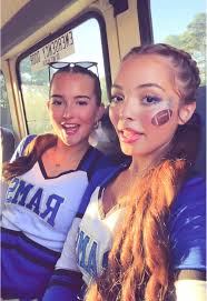 first game!! 💙 #foryouuu #cheerleading