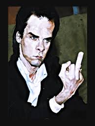 Camiseta esencial for Sale con la obra «Camiseta Nick Cave, dedo medio de  Nick Cave» de MuniaCrop