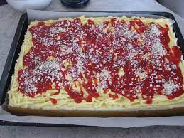 Rezepte abendessen, rezepte für kinder, rezepte für viele gäste, rezepte mit kürbis. Spaghetti Kuchen Vom Blech Sooo Lecker
