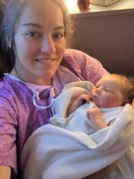 Welcome to the world, Boyan Andrew Conboy! Born 5/21/25, 8 pounds 12  ounces, 21.5 inches. We went through a war for you to come! I wanted you  born at home, unfortunately over