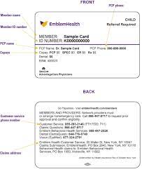 After you've successfully submitted your registration, you will immediately have access to your account to check. Member Identification Cards Emblemhealth