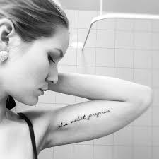 There is another tattoo of a greek warrior on the front side of ruby's left leg, just above his tattoo: 38 Warrior Word Tattoo Ideas Word Tattoos Tattoos Warrior