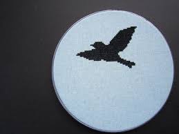 Small Flying Bird Cross Stitch Pattern Pin On Pixels