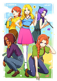 Stardew Valley Art Female Marriage Candidates Missing Emily Penny Haley Abigail Maru Leah Stardew Valley Stardew Valley Fanart Fan Art