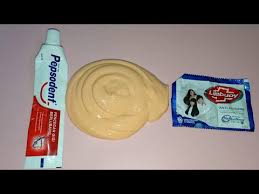 Cara Membuat Slime Yang Tidak Lengket Dari Shampo Lifebuoy Dan Pasta Gigi Pepsodent Youtube