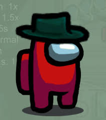 Among Us Red Character With Leaf Hat Among Us Halloween Costumes Popsugar Tech Among us is an online multiplayer game with a space theme. among us red character with leaf hat