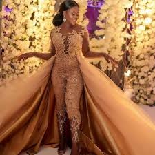 I Found Some Amazing Stuff Open It To Learn More Don T Wait Https M Dhgate Com Product 2 Jumpsuit Prom Dress Prom Dresses With Sleeves African Prom Dresses
