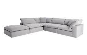 Dream Gray Modular 5 Piece Sectional In 2020 Sectional Sectional Sofa Comfy Grey Sectional