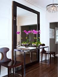 Floor Mirror Entryway Decor Lateral Chairs Hallway Designs Entryway Mirror Foyer Decorating