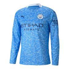 Support one of the most popular teams on the planet with a new manchester city jersey. Manchester City 2020 2021 Home Long Sleeve Shirt 75705901 89 78 Teamzo Com