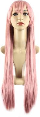 XIAOYU Long Straight Hair Cosplay Costume Party Halloween Wigs