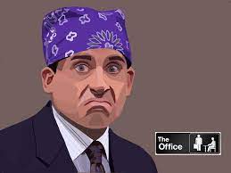 Michael Scott Digital Illustration Prison Mike Michael Scott
