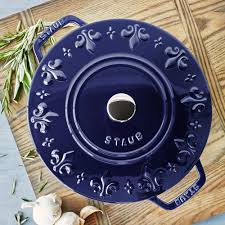Staub Fleur De Lis Oven 3 75 Qt Sur La Table In 2020 Staub Tea Sale Sur La Table