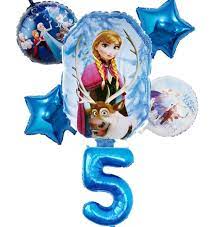 Frozen Folie Ballon Frozen Helium Ballonnen Frozen Ballonnen Versiering Olaf Sneeuwsterren Dottig
