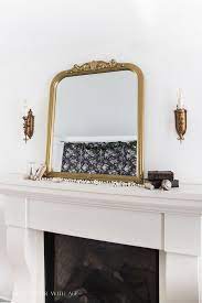 This heal's fine edge mirror is designed & manufactured in london by a family run business with over 40 years industry. Anthropologie Inspired Diy French Gold Mirror Video Fireplace Mirror Diy Mirror Wall Decor Antique Mirror Diy