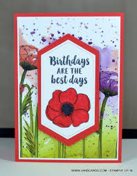 Flexclip has birthday video templates which you can customize with ease. Quad Fold Poppy Birthday Card Video Janb Cards