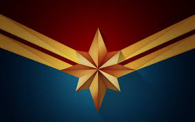 Air force fighter pilot, as she turns into one of the galaxy's mightiest heroes and joins starforce. Captain Marvel Logo Wallpapers Top Free Captain Marvel Logo Backgrounds Wallpaperaccess