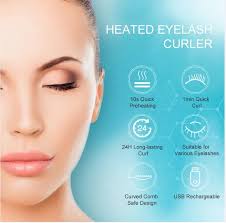 Penjepit Bulu Mata Elektrik Pemanas Berkualitas Tinggi yang Populer dan  Terlaris untuk Kecantikan Profesional