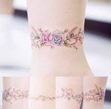 Pin By Andrea Puschmann On Tattoo Flower Wrist Tattoos Wrist Tattoos Wrist Bracelet Tattoo