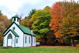 We invite you to join us this sunday at 9:10 a.m. Church In The Wildwood Photograph By Todd Hostetter