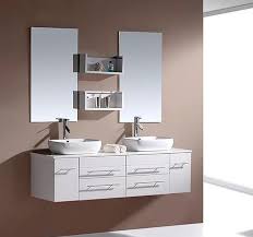 Double sink bathroom vanities are not only for husband and wife, but for siblings also! China 58 Double Sink Solid Wood Bathroom Vanity Gb S9600 China Bathroom Vanity Solid Wood Bathroom Furniture