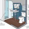 Browse photos of slanted ceiling shower. 1