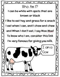 Farm Animals Riddles Poems Freebie Great For Language Activities Farm Animals Preschool Farm Preschool Farm Theme Preschool