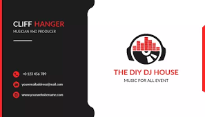 Premium cards printed on a variety of high quality paper types. Dj Business Card Template Free Business Cards For Djs