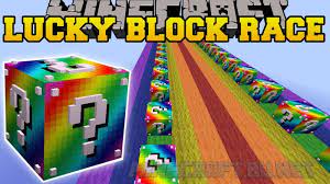 Manage your mods and addons with the curseforge desktop app for windows and macos. Rainbow Lucky Block Race 1 8 Maps Mc Pc Net Minecraft Downloads