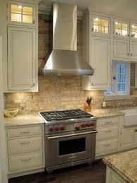 Lincoln Park Chicago Kitchen With Brick Backsplash Dresner Design Traditional Kitchen Brick Backsplash Kitchen Trendy Kitchen Tile Brick Kitchen