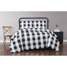 Maybe you would like to learn more about one of these? Twin Xl Everyday Buffalo Plaid Duvet Set Black Truly Soft Target