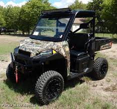 2015 Polaris Ranger 900 XP utility vehicle in McQueeney, TX | Item DR2021  sold | Purple Wave